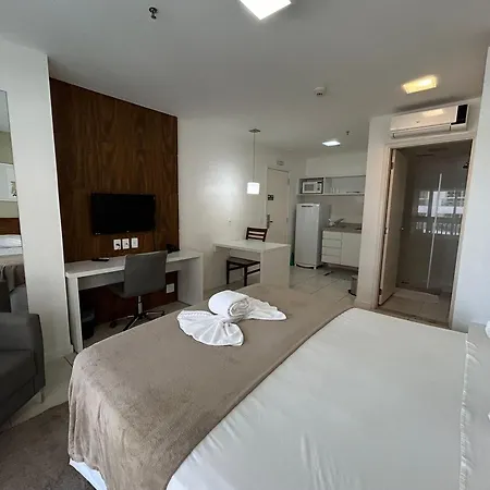 F614 Flat Aconchegante Com Otima Localizacao Apartment Brasilia Exterior photo